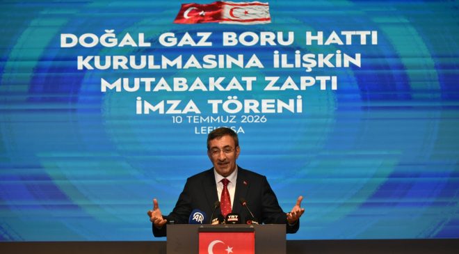 Doğal gaz boru hattı KKTC’nin enerji güvenliğini teminat altına alacak
