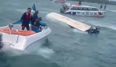 Vietnam’da turist teknesi alabora oldu15 kişi hayatını kaybetti