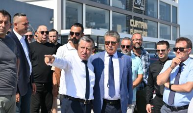 Başbakan Üstel ve Bakan Arıklı Girne-Çatalköy Yolundaki Çalışmaları İnceledi