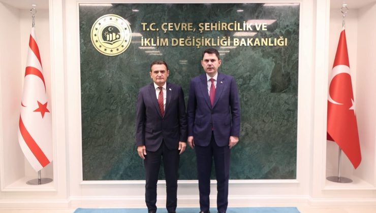 İçişleri Bakanı Dursun Oğuz, Ankara’da Murat Kurum ile Bir Araya Geldi