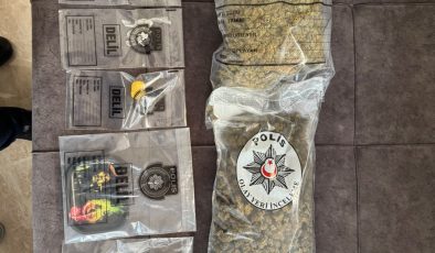 3 kilogramdan fazla madde ele geçirildi