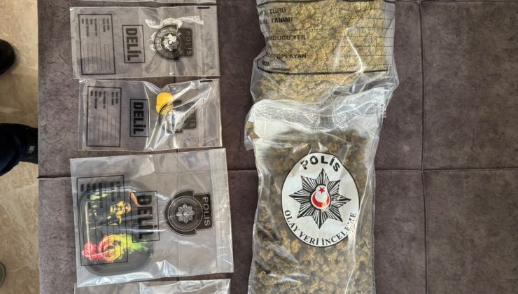 3 kilogramdan fazla madde ele geçirildi