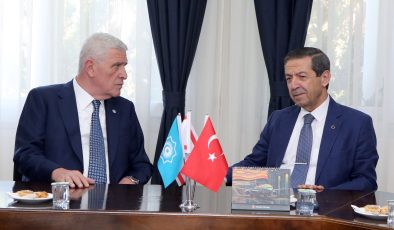 Dışişleri Bakanı Ertuğruloğlu, İYİ Parti Lideri Müsavat Dervişoğlu ve Heyetini Kabul Etti