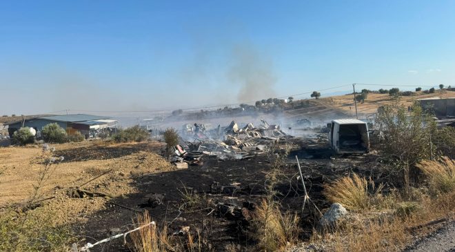 Taşkent’teki Yangın Kontrol Altına AlındıSoğutma Çalışmaları Sürüyor