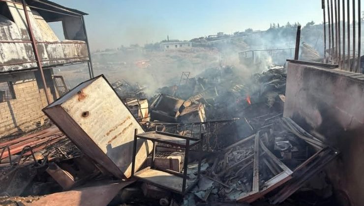 Çok Sayıda Hayvan Telef Oldu, İki Kişi Dumandan Etkilendi