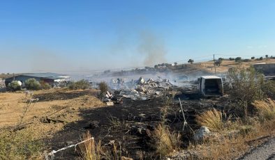 Taşkent’te Çıkan Yangınla İlgili 2 Kişi Tutuklandı