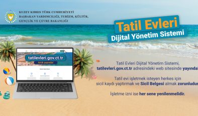 KKTC’de Tatil Evleri İçin Dijital Yönetim Sistemi Hizmete Girdi