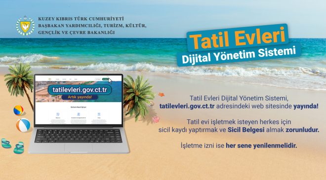 KKTC’de Tatil Evleri İçin Dijital Yönetim Sistemi Hizmete Girdi
