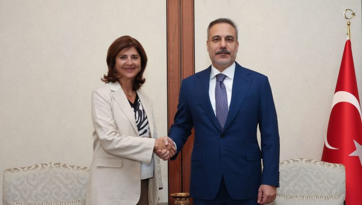 Dışişleri Bakanı Fidan, BM Kıbrıs Şahsi Temsilcisi Cuellar’ı Ankara’da Kabul Etti