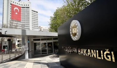 Dışişleri Bakanlığından Filistin’deki yerleşimci şiddetine sert kınama