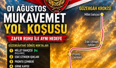 Lefkoşa’da Mukavemet Yol Koşusu Yarın YapılıyorBazı Yollar Trafiğe Kapatılacak
