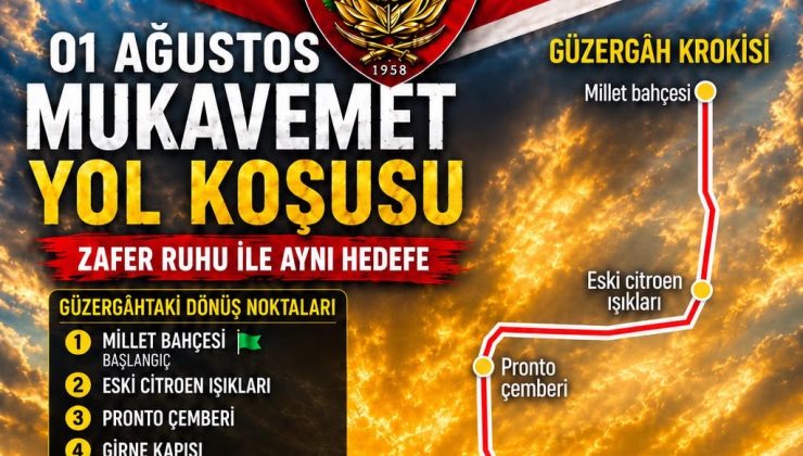Lefkoşa’da Mukavemet Yol Koşusu Yarın YapılıyorBazı Yollar Trafiğe Kapatılacak