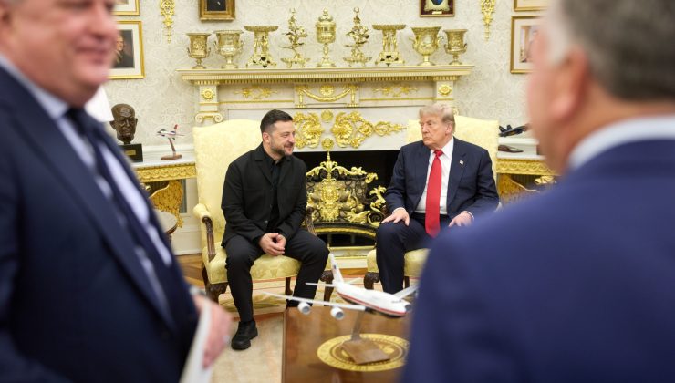 Trump ve Zelenskiy Beyaz Saray’da Bir Araya Geldi