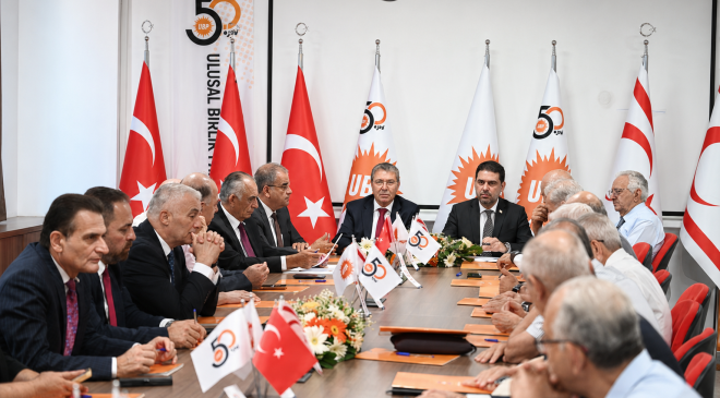 UBP’nin Vizyon ve Proje Çalıştayı Başbakan Üstel Başkanlığında Sürüyor