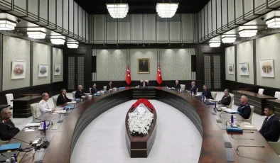 Yüksek Askeri Şura Cumhurbaşkanı Erdoğan Başkanlığında Toplandı