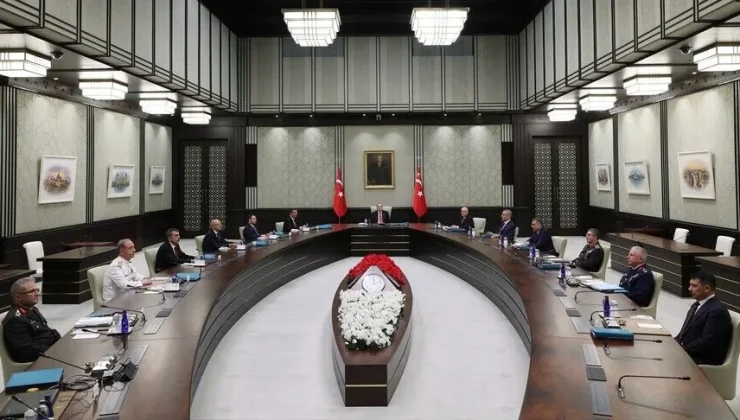 Yüksek Askeri Şura Cumhurbaşkanı Erdoğan Başkanlığında Toplandı