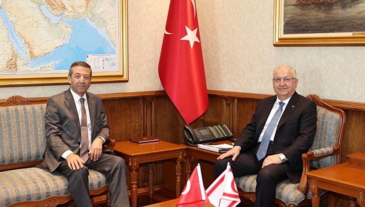 Milli Savunma Bakanı Yaşar Güler, Tahsin Ertuğruloğlu ile Bir Araya Geldi