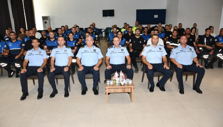 Polis Genel Müdürlüğü’nden Belediye Zabıtalarına Kent Güvenliği Eğitimi