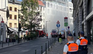 Brüksel’de Gaz Kaçağı Nedeniyle Patlama3 Yaralı