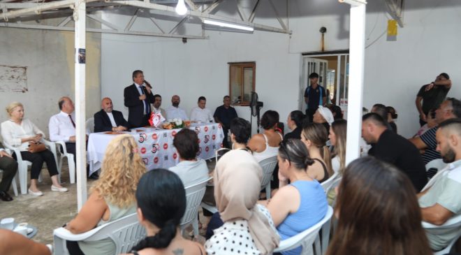 Başbakan Üstel’den Tatlısu’ya Sosyal Konut Müjdesi