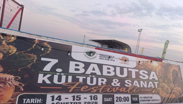 Serdarlı 7. Babutsa Kültür ve Sanat Festivali Kortej Yürüyüşüyle Başladı