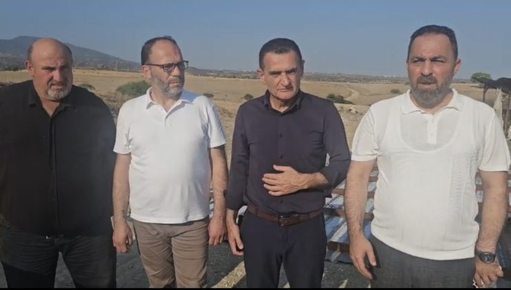 İskele’de Şiddetli Fırtına ve Hortum Hasara Yol AçtıBakanlar Bölgede İncelemede Bulundu