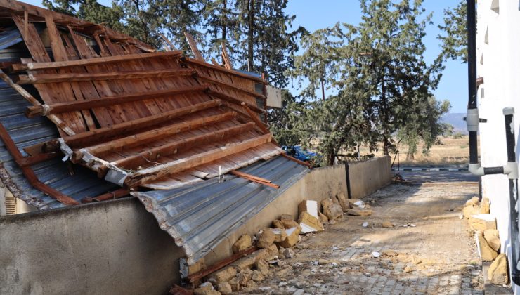 Dünkü fırtınanın zararı en çok Altınova’da hissedildi