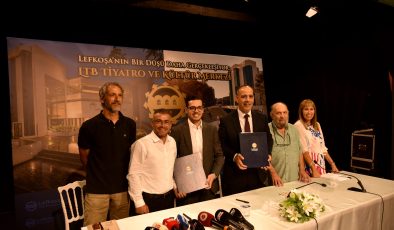 Lefkoşa Türk Belediyesi Tiyatro ve Kültür Merkezi İçin Sözleşme İmzalandı