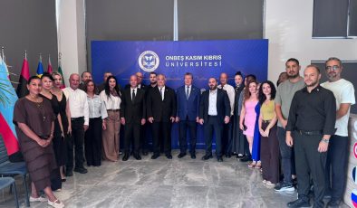 Başbakan Ünal Üstel’den Onbeş Kasım Kıbrıs Üniversitesi’ne Ziyaret