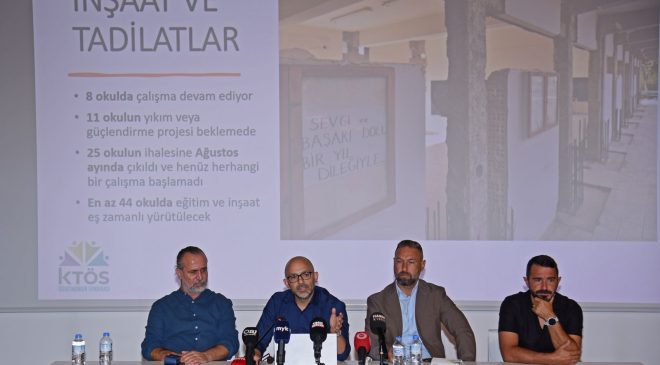 En Az 44 Okulda Eğitim ve İnşaat Birlikte Yürüyecek