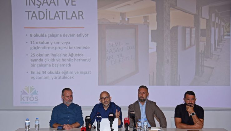 En Az 44 Okulda Eğitim ve İnşaat Birlikte Yürüyecek