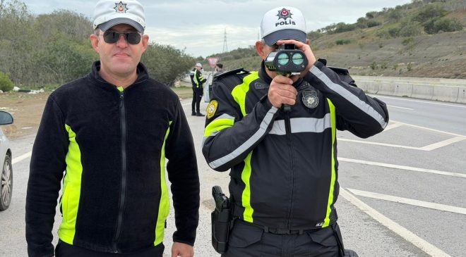 KKTC genelinde trafik denetimleri282 sürücüye yasal işlem
