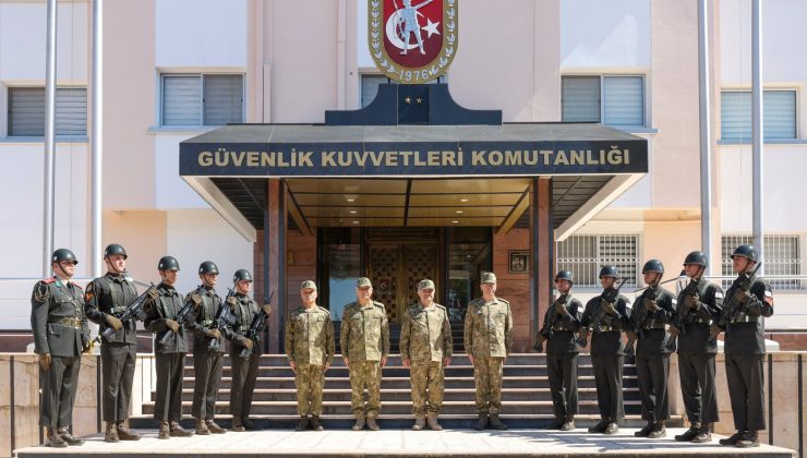 Kıbrıs Türk Barış Kuvvetleri Komutanlığı’nda Görev Devir Teslimi Yapıldı