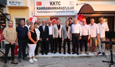 Meclis Başkanı Öztürkler, Kahramanmaraşlılar Derneği Güzelyurt Şubesi’nin Açılışına Katıldı