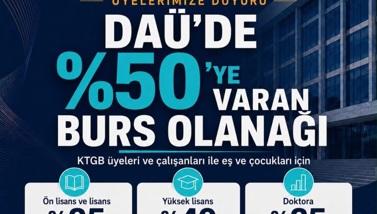 Kıbrıs Türk Gazeteciler Birliği ile DAÜ’den Eğitim ve Staj İş Birliği