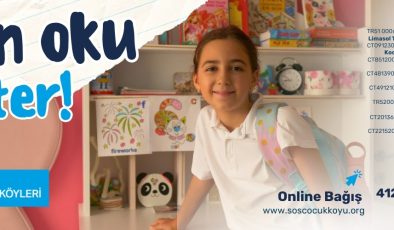 SOS Çocukköyü Derneği’nden Yeni Eğitim Yılı İçin Bağış Çağrısı