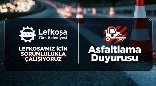 Şht. Mustafa Ruso Caddesi’nde Asfalt Çalışması