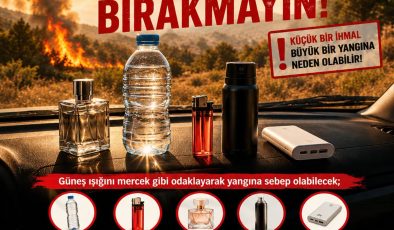 Güneş Altında Bırakılan Maddelere Dikkat