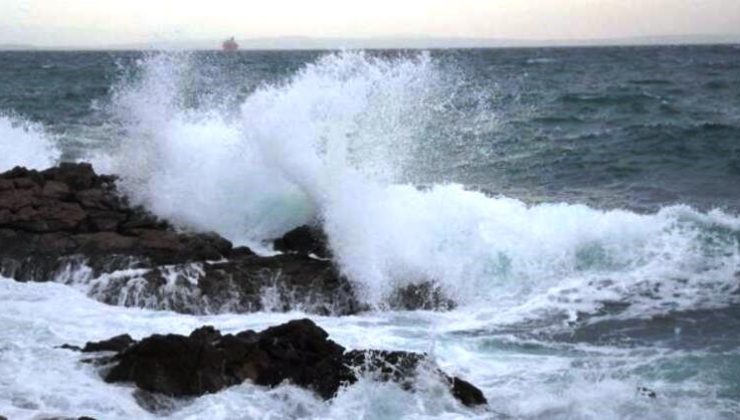Meteoroloji Dairesi’nden denizler için fırtına uyarısı