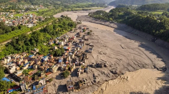 Nepal’deki Sel Felaketinde Can Kaybı 616’ya Ulaştı
