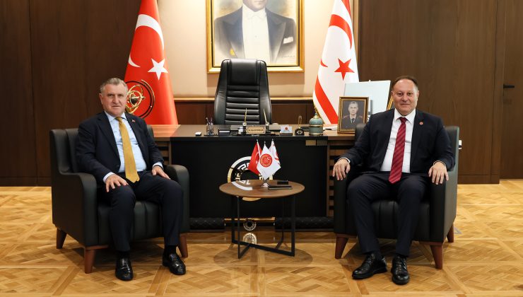 Öztürkler, Türkiye Spor Bakanı Bak’ı kabul etti
