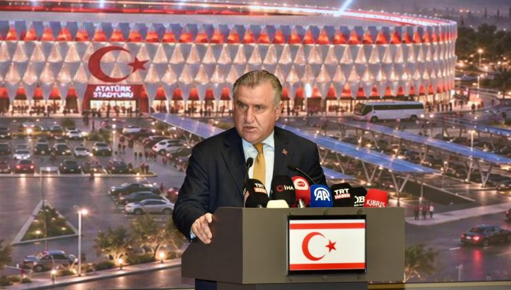 Lefkoşa’ya yeni stadyum ve spor kompleksi… Bak”el birliğiyle çalıştık”