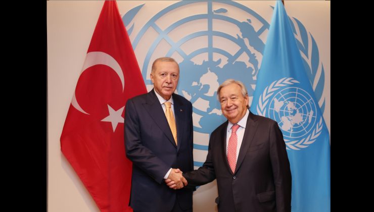 Erdoğan, Guterres ile görüştüegemen eşitlik vurgusu