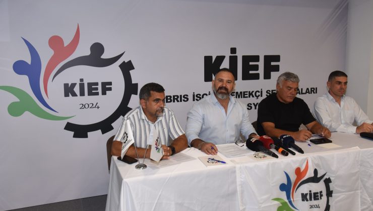 Kıbrıs işçi ve emekçi sendikaları federasyonu ikinci kuruluş yıl dönümünü kutladı