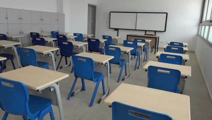 İskele evkaf türk maarif koleji’nde derslik sayısı otuz ikiye çıkarıldı