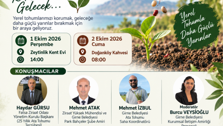 Girne belediyesi ata tohumu halk buluşması düzenliyor