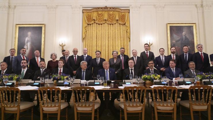 ABD Başkanı Trump, Beyaz Saray’da teknoloji dünyasının liderleriyle buluştu