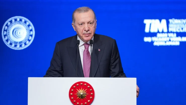 CUMHURBAŞKANI ERDOĞANEYLÜLDE 26 MİLYAR DOLARLIK İHRACATLA CUMHURİYET TARİHİNİN REKORU KIRILDI